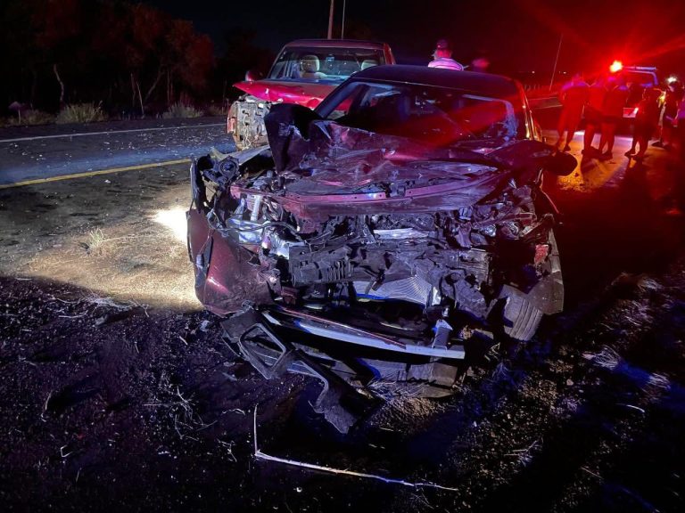 Aparatoso accidente en carretera federal 45 deja un lesiondo
