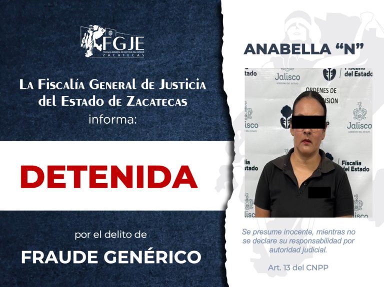 Detienen a Anabella por fraude genérico