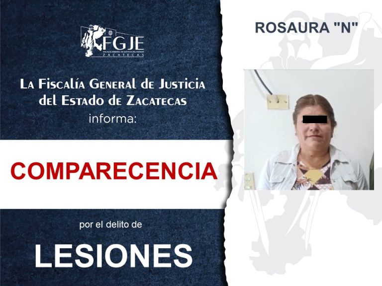Cumplimenta FGJE órdenes de aprehensión y comparecencia