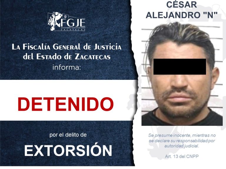 Cumplimenta FGJE cuatro órdenes de aprehensión