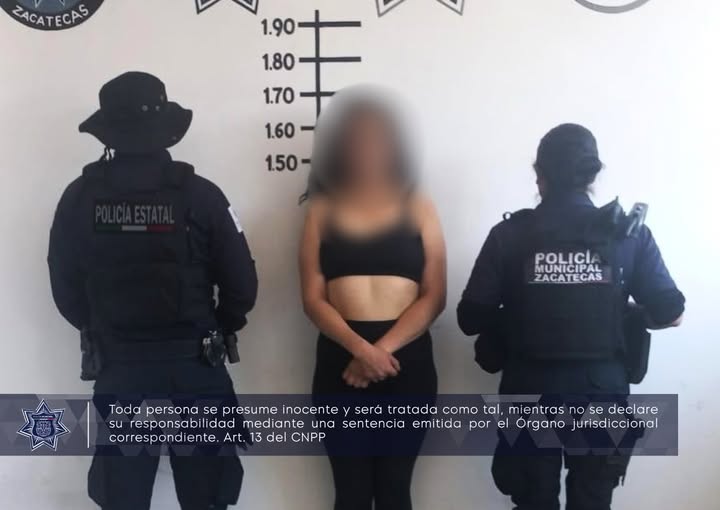 La detienen en el centro de la capital por violencia familiar