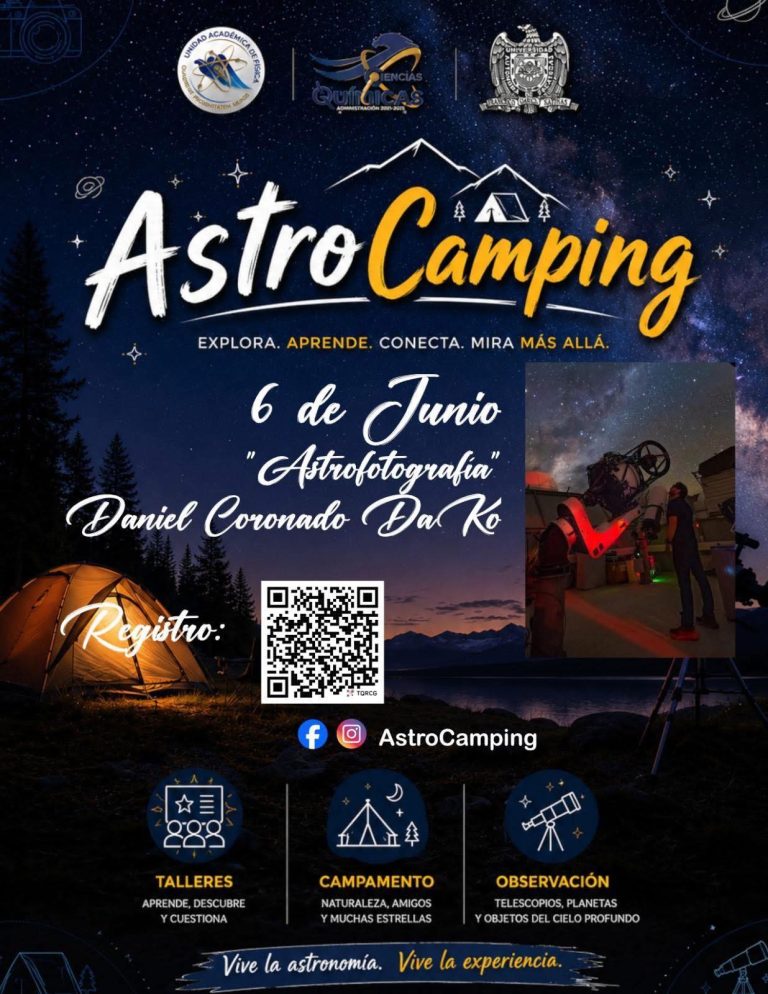 Astrocamping: un espacio para divulgar la astronomía