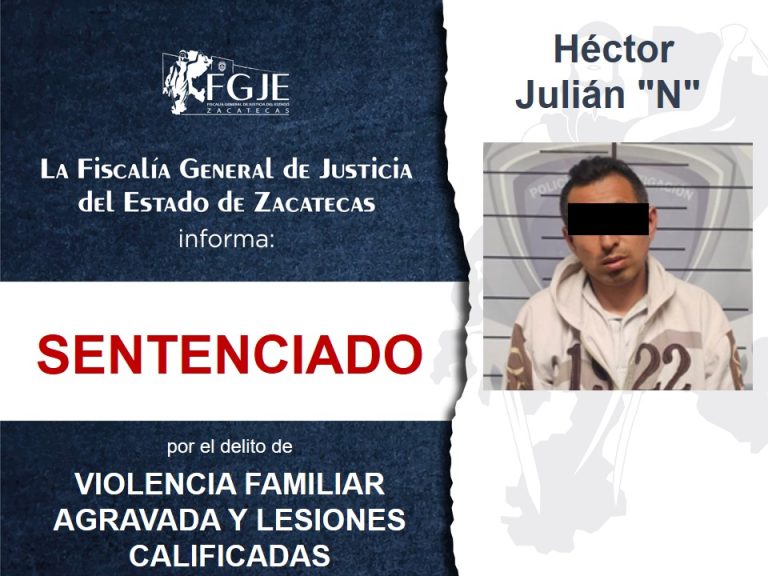 Sentencian a Héctor «N» por violencia familiar