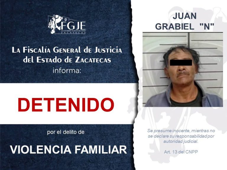 Ejecuta FGJE ocho órdenes de aprehensión