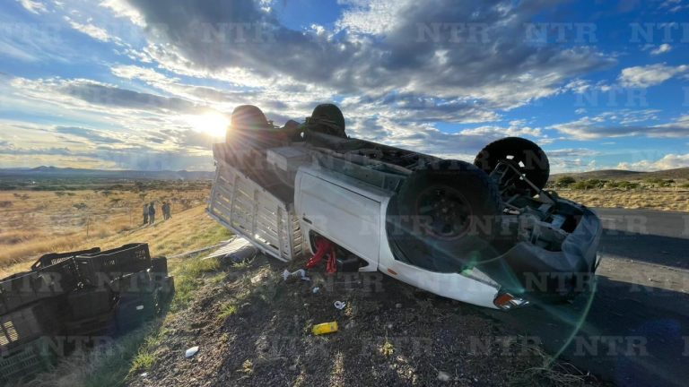 Tarde accidentada en Fersnillo deja un lesionado