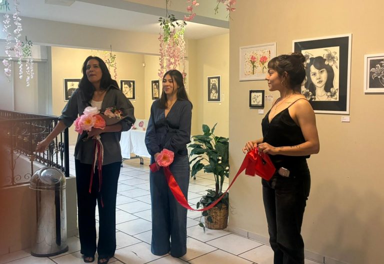 Alumnas UAZ muestran El peso de las flores