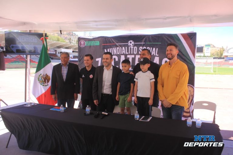 Anuncian Mundialito Social de fútbol infantil en Zacatecas