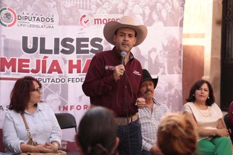 Apoya Ulises Mejía postura de soberanía nacional