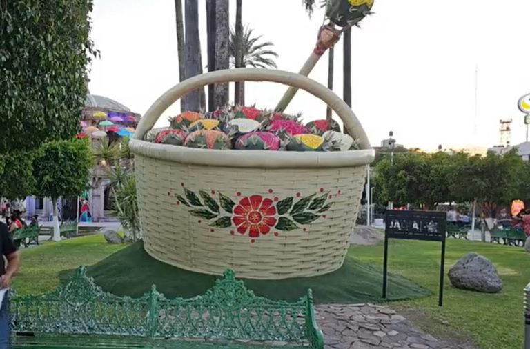 Buscan récord de la más grande canasta pitayera