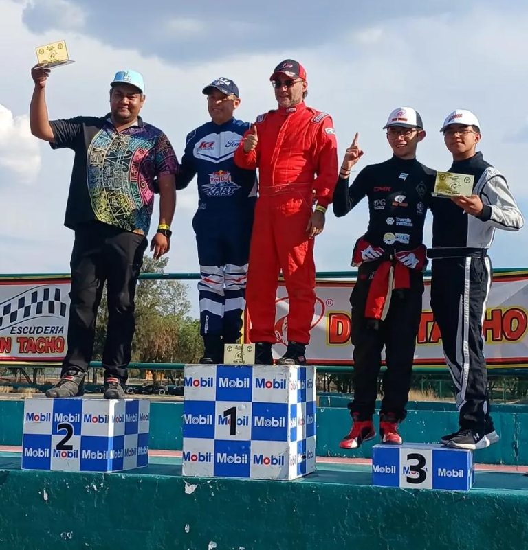 César Puentes sube al podio en San Luis Potosí
