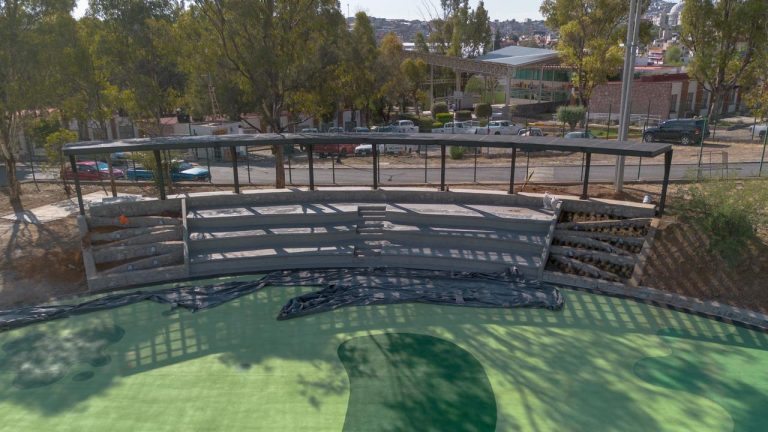 Continúa rehabilitación del parque Mini Zacatecas