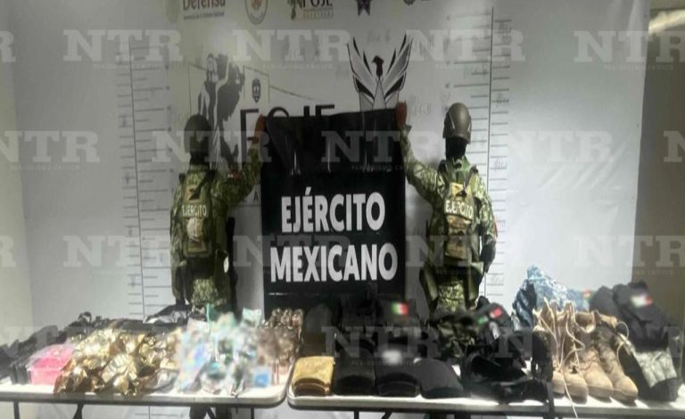 Desmantelan bodega del crimen organizado en Huanusco