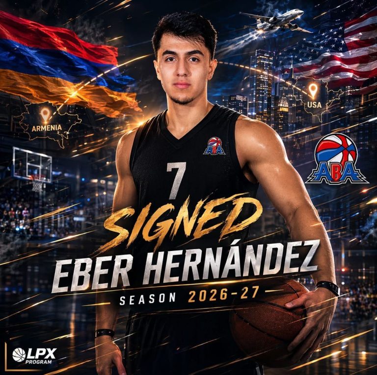 Eber Hernández jugará en la ABA con North Carolina Lions