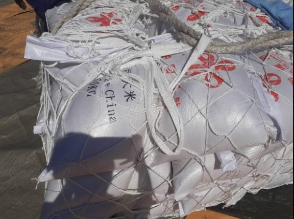 Llegan a Cuba 15 mil toneladas de arroz donadas de China