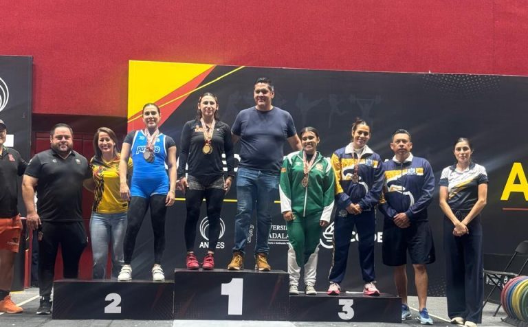 Marina Dorado sube al podio en el Nacional ANUIES