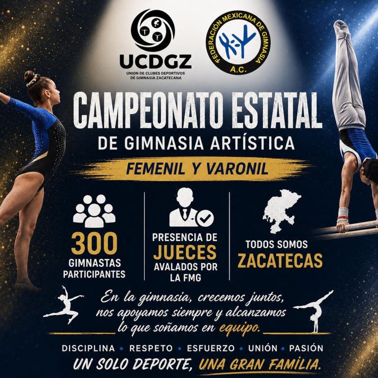 Más de 300 gimnastas participarán en el Estatal 2026