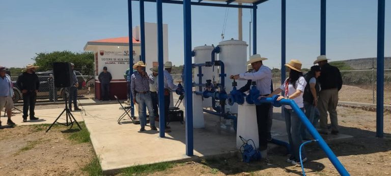 Mitigan la escasez con obra hidráulica