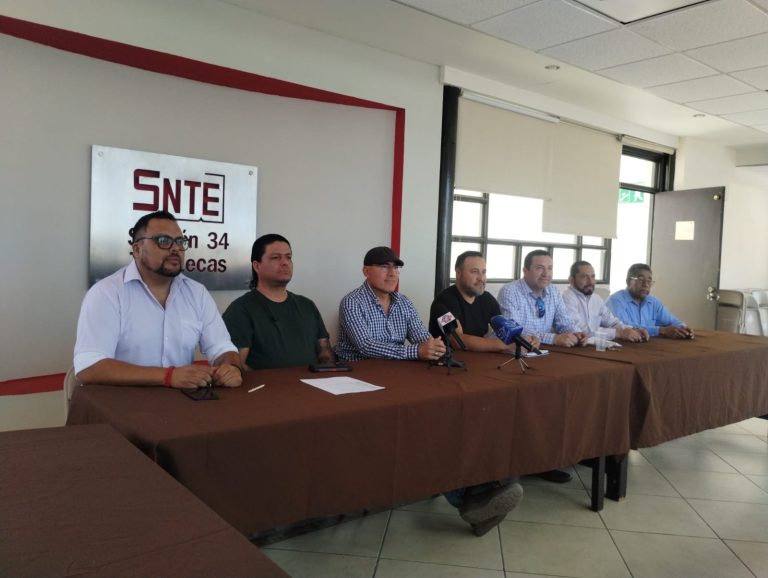 Vota mayoría del SNTE 34 por irse a paro