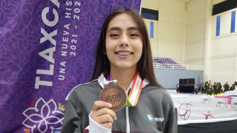 Keyla Juárez logra el bronce en la Olimpiada Nacional