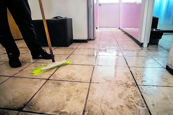 Afectan lluvias a Villas Guadalupe