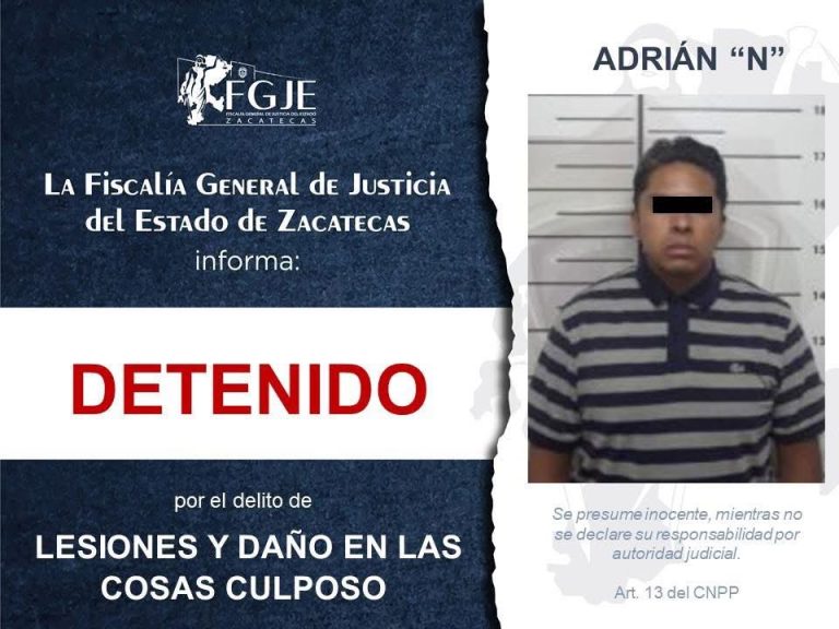Ejecutan 5 órdenes de aprehensión y 1 de comparecencia