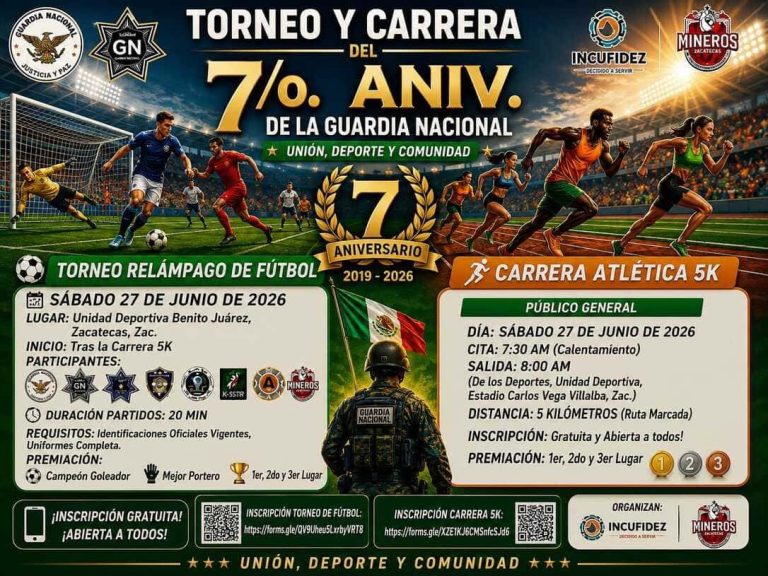 GN convoca a torneo de fútbol y carrera 5k