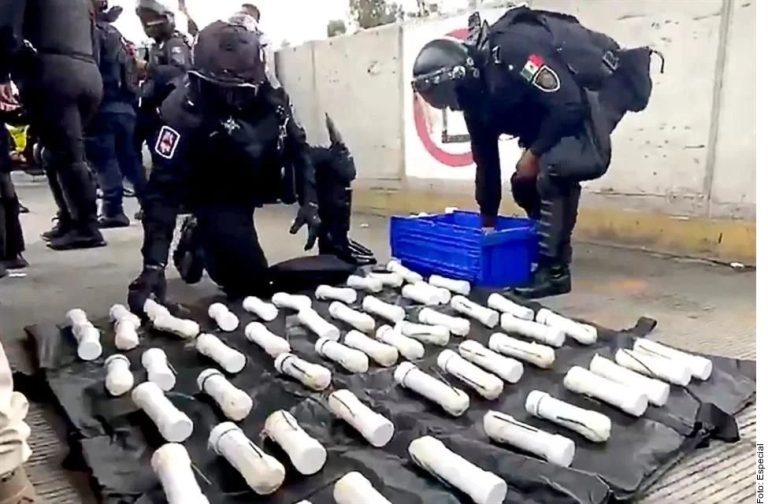 No hay detenidos por aseguramiento de explosivos: CSP