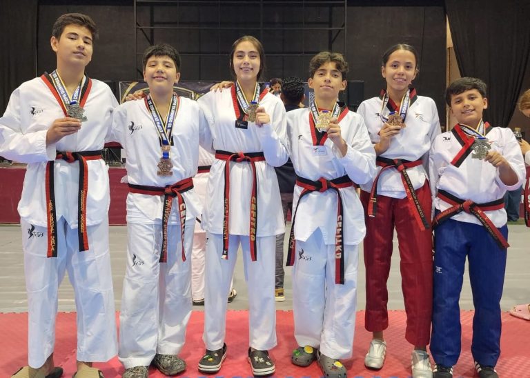 Taekwondoínes zacatecanos ganan medallas en Ranking Nacional