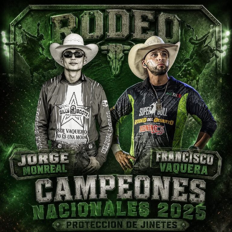 Zacatecas brilla con dos hebillas en Campeonato Nacional