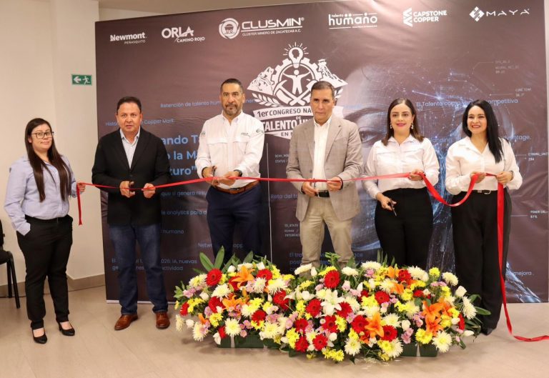 Zacatecas reúne a líderes de la industria en el Primer Congreso Nacional de Talento Humano en Minería