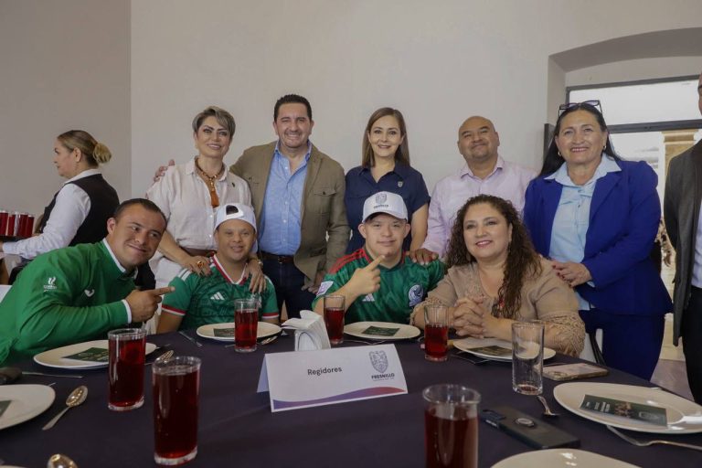 Reciben en Fresnillo a la Selección Nacional Futsal Down