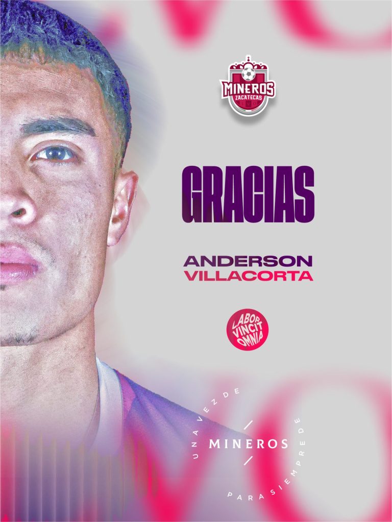 Anderson Villacorta deja Mineros