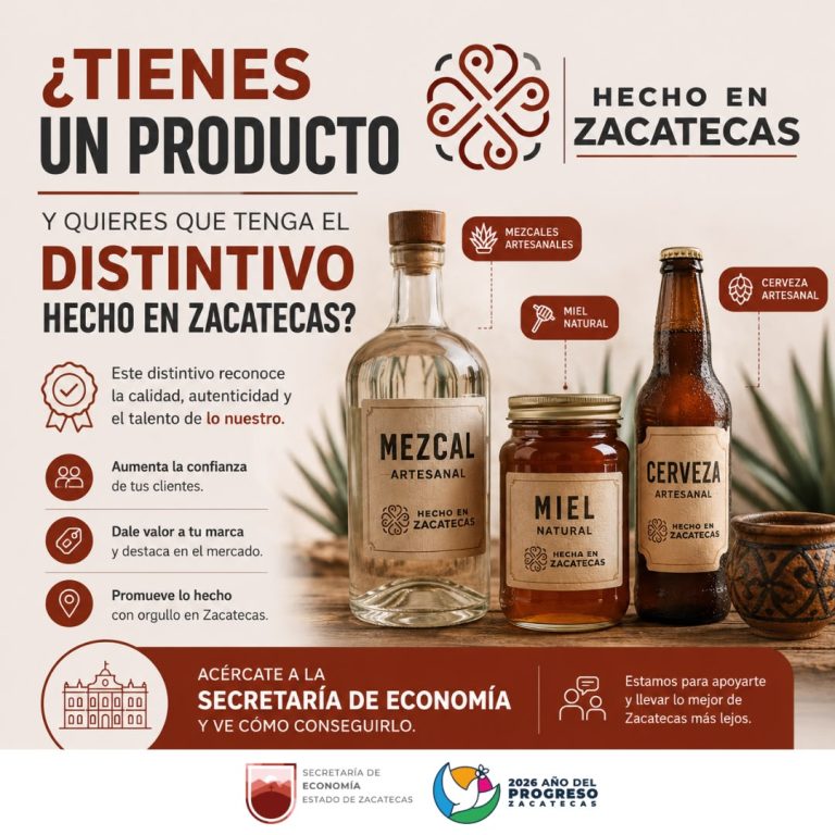 Promueven el distintivo Hecho en Zacatecas