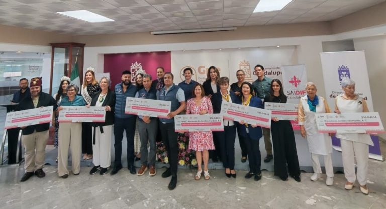 Entrega Guadalupe donativo recaudado de la Feria 2025