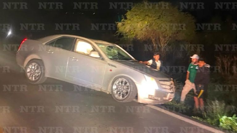 Volcadura en San José de Lourdes deja dos lesionados