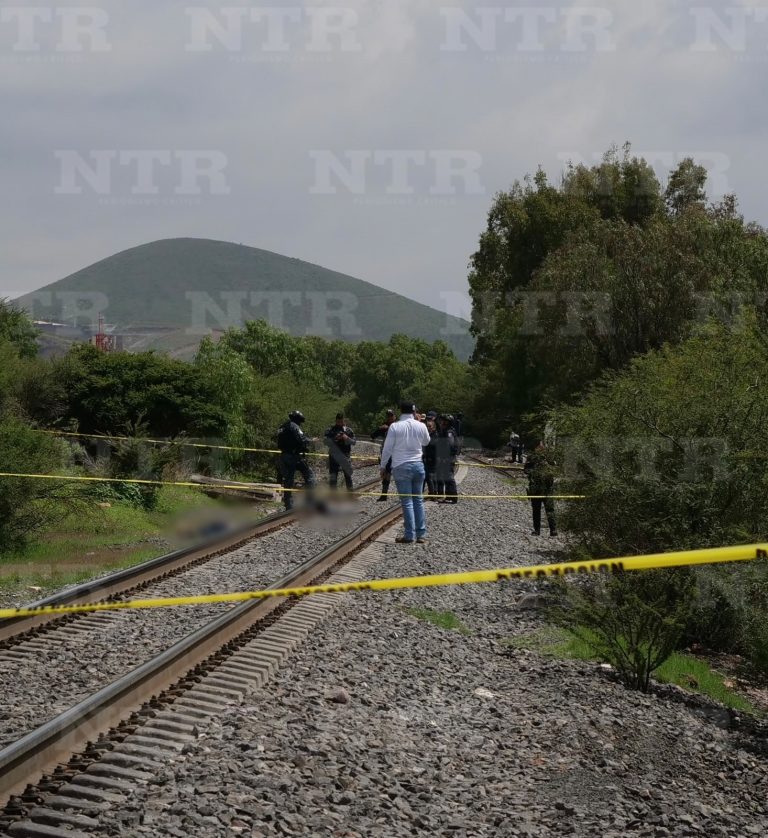 Muere hombre atropellado por el tren en Guadalupe
