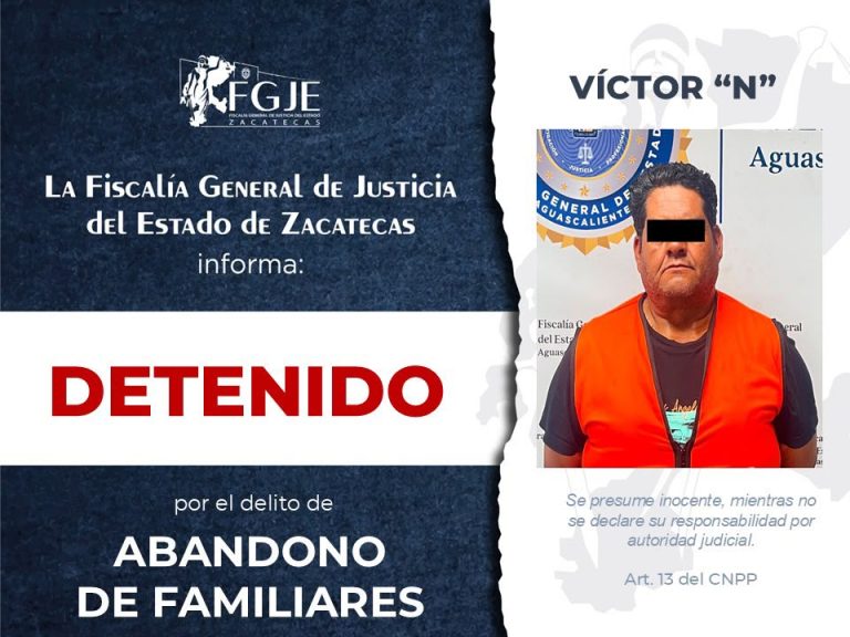 Colaboración interestatal permite la detención de Víctor «N»
