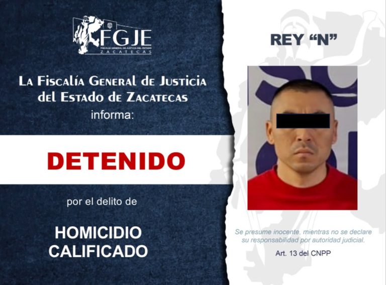 Colaboración interestatal permite la detención de Rey «N»