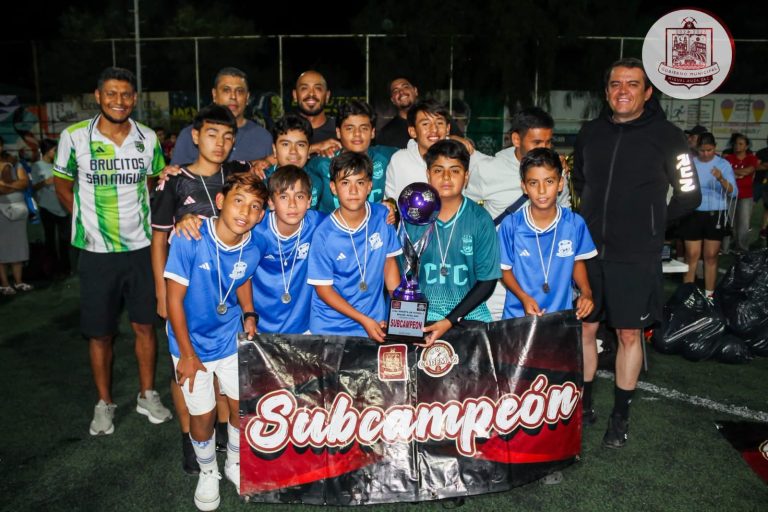 Culmina el Torneo Infantil de Fútbol 7 en Miguel Auza