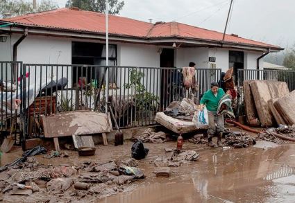 Decreta Chile el «estado de catástrofe» por las lluvias