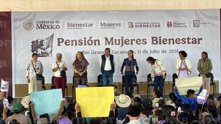 Destaca Claudia Sheinbaum el papel de la mujer en Zacatecas