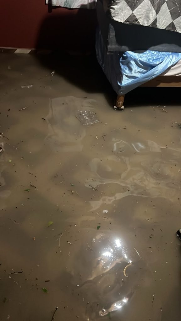 Daños en dos casas de Pardillo Segundo por fuertes lluvias