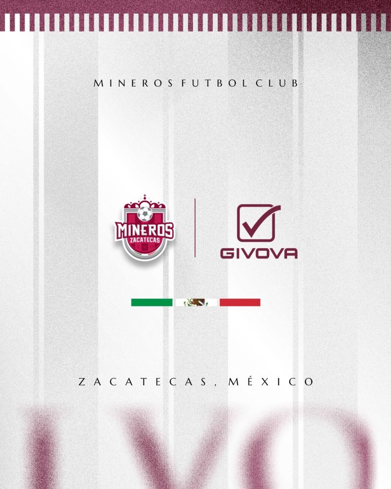 Givova vestirá a Mineros de Zacatecas
