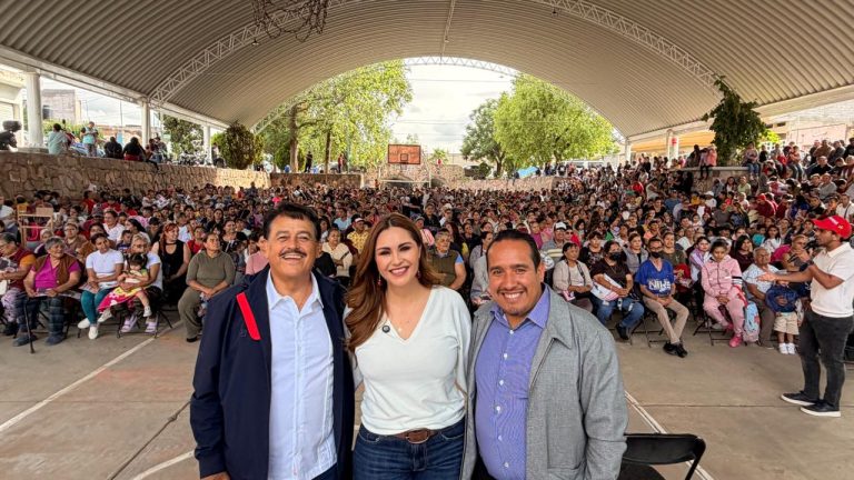 Llega Geovanna Bañuelos a todos los rincones de Zacatecas