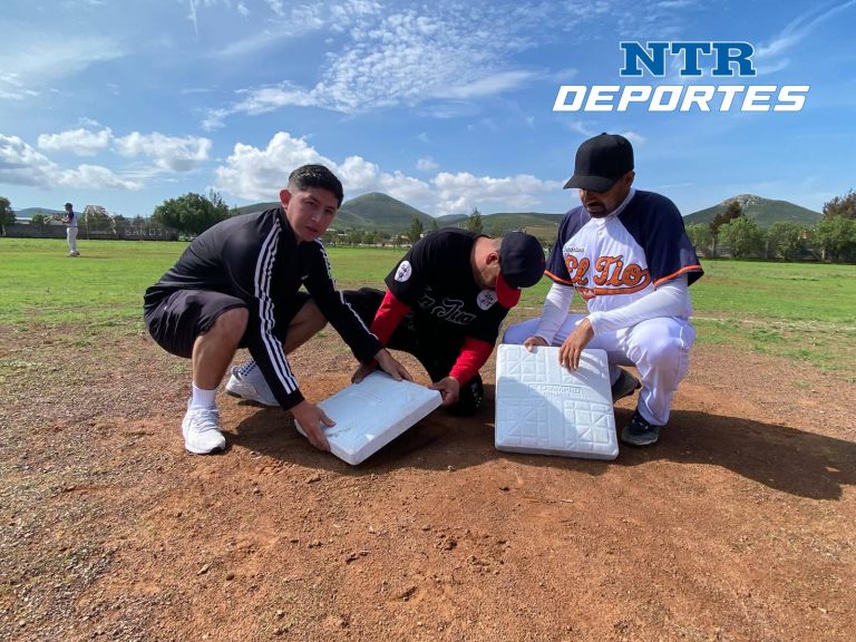 Mejoran campo de béisbol en Hacienda Nueva