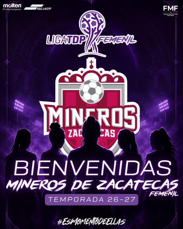 Mineras se incorporan a la Liga TDP Femenil