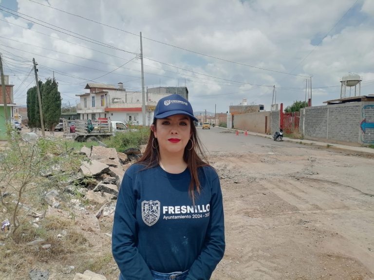 Inicia jornada intensiva de bacheo en Fresnillo