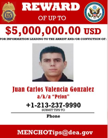 Oficializa EU al ‘El 03’ como líder máximo del CJNG