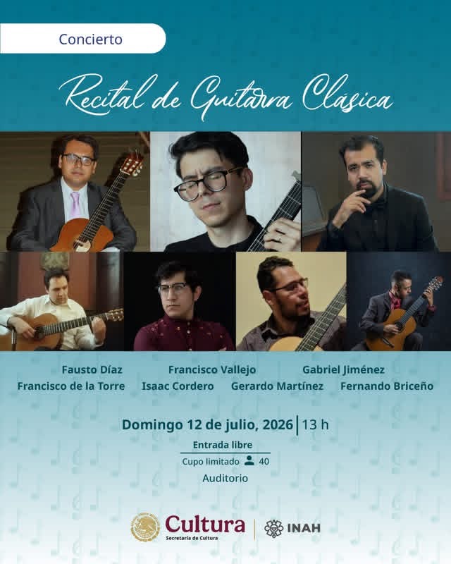 Ofrecerán recital en el Museo de Guadalupe