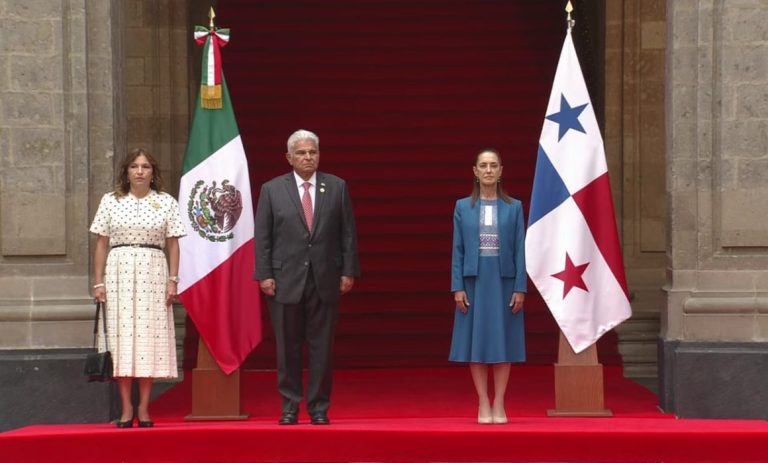 Recibe Sheinbaum a Presidente de Panamá